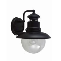 Applique Extérieur Noir IP44 Aluminium Maison Cour...