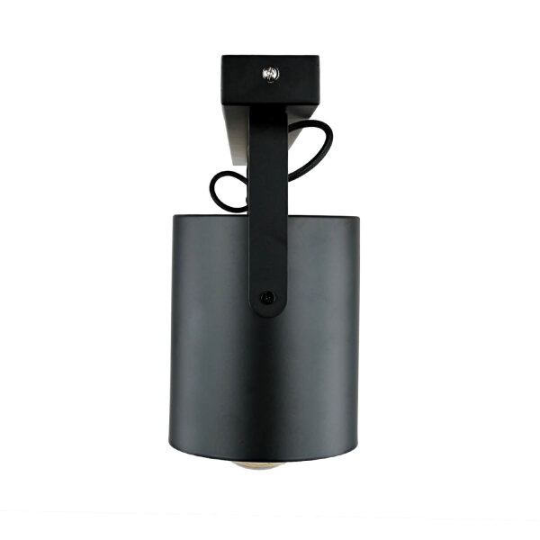 Projecteur de plafond noir 3 flmg E27
