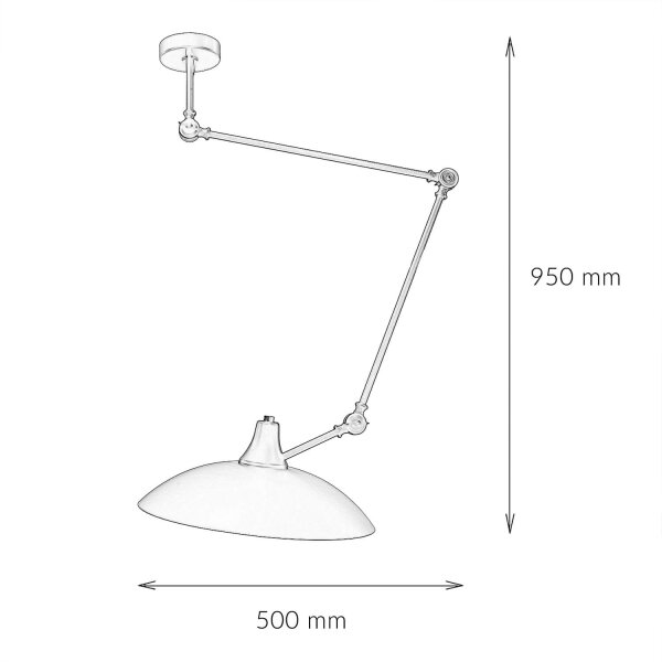Plafonnier noir Salon Luminaire Plafond