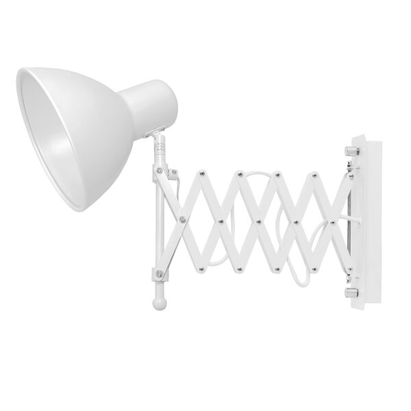 Applique murale réglable Blanc avec rallonge HARMONY
