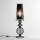 Lampe de chevet moderne noire