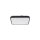 Lampe de plafonnier ronde LED noir métal 1200 lm Ø33,5 cm