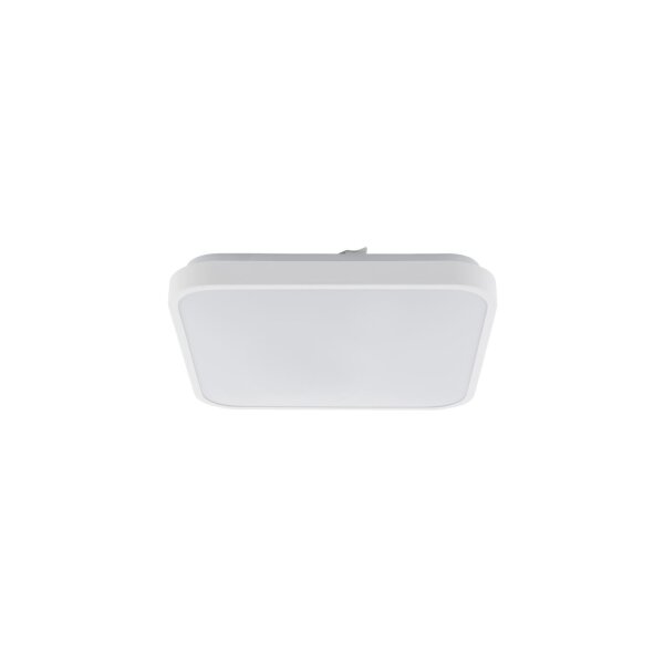 Lampe de plafonnier LED blanche métal 4000 K 16 W faible éblouissement