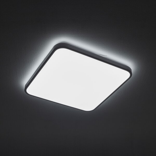 Plafonnier LED Blanc Métal 4000 K L:43,5 cm faible éblouissement