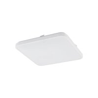 Plafonnier LED Blanc Métal 4000 K L:43,5 cm faible...