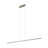 Lampe à suspendre LED aluminium olive de soie 32 W...