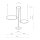 Suspension LED aluminium olive de soie 45 W 3 flammes