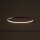 Lampe LED à suspendre anneau aluminium soie olive Ø60 cm 660 lm