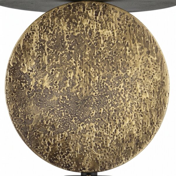 Lampe à suspendre ronde bois métal Ø16 cm E27 décoratif