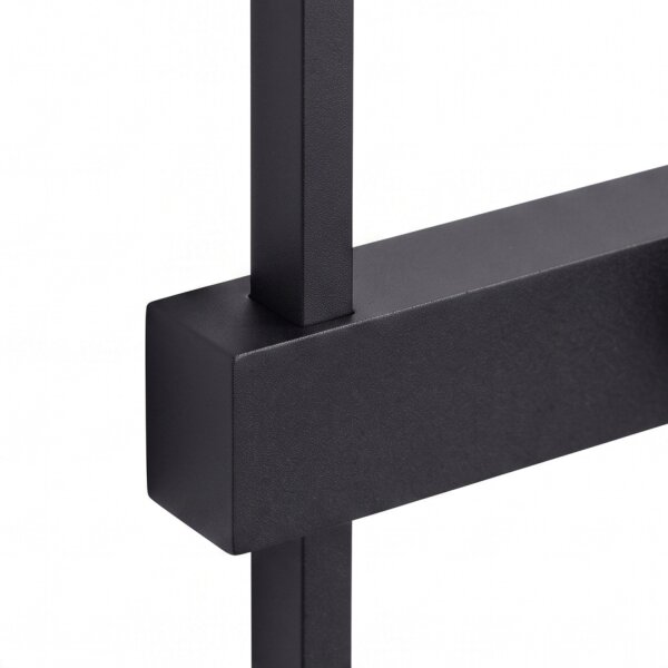 Applique LED noire aluminium GU10 H:80 cm indirecte