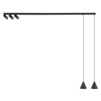 Lampe &agrave; suspendre flexible en aluminium 160 cm...