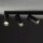 Lampe à suspendre flexible en aluminium 160 cm GU10 noir