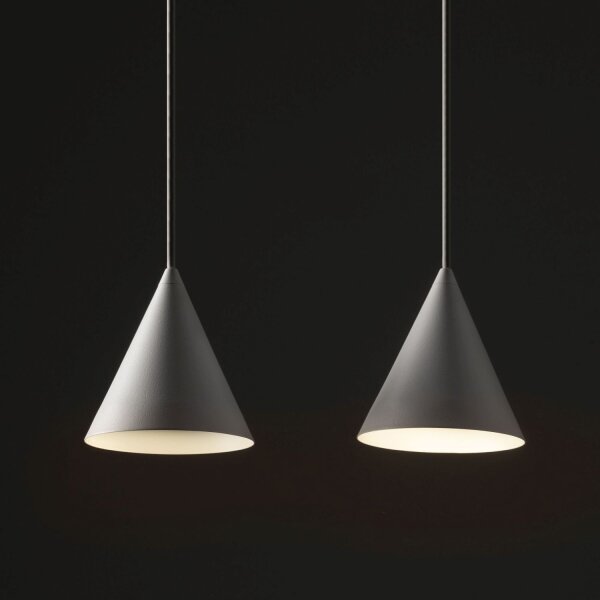 Suspension réglable métal blanc GU10 160 cm de long