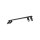 Spot de plafond flexible noir aluminium L:90,5 cm GU10