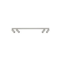 Spot de plafond orientable gris soie métal 90,5 cm...