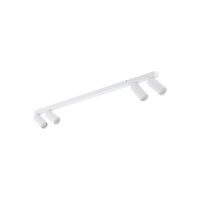 Spot de plafond orientable GU10 blanc métal 90,5...