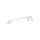 Spot de plafond orientable GU10 blanc métal 90,5 cm de long