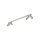 Spot de plafond flexible GU10 gris soie métal 130 cm