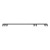 Spot de plafond flexible noir 7 flammes aluminium