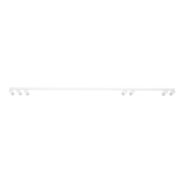 Spot de plafond allongé blanc 212 cm GU10 7-flamme