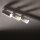 Spot de plafond allongé blanc 212 cm GU10 7-flamme