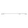 Long spot de plafond gris soie 212 cm GU10 7-flamme