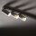 Long spot de plafond gris soie 212 cm GU10 7-flamme
