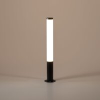 Borne déclairage LED Aluminium Noir 30 W IP54 100 cm