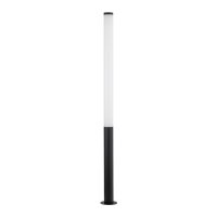Borne déclairage LED aluminium 3000 K IP54 200 cm...