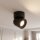 Spot de plafond flexible noir GU10 L:9,4 cm petit
