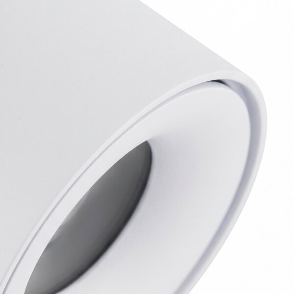 Spot de plafond flexible blanc GU10 L:9,4 cm petit