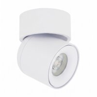 Spot de plafond flexible blanc GU10 L:9,4 cm petit