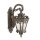 Applique murale ext&eacute;rieure Antique IP44 aluminium verre opulent