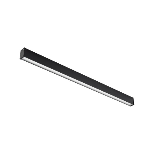 Plafonnier LED noir aluminium 3000 lm L:150 cm