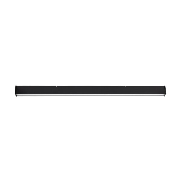 Plafonnier LED noir aluminium 3000 lm L:150 cm