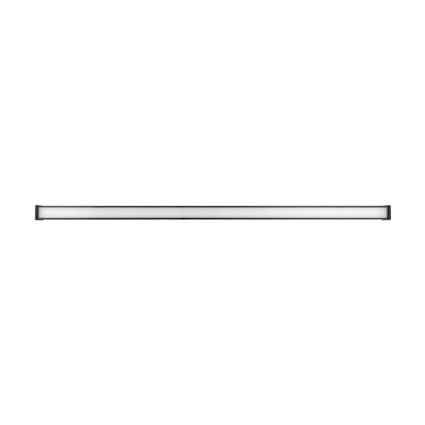 Plafonnier LED noir aluminium 3000 lm L:150 cm