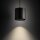Lampe à suspendre noire en métal GU10 jusquà 10 W ronde Ø13 cm