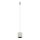 Suspension ronde métal GU10 Ø13 cm gris soie