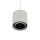Suspension ronde métal GU10 Ø13 cm gris soie
