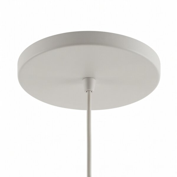 Suspension décorative métal gris soie GU10 L:70 cm