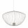Suspension décorative métal gris soie GU10 L:70 cm