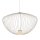 Suspension décorative métal gris soie GU10 L:70 cm