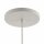 Suspension décorative métal gris soie GU10 L:70 cm