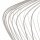 Suspension décorative métal gris soie GU10 L:70 cm