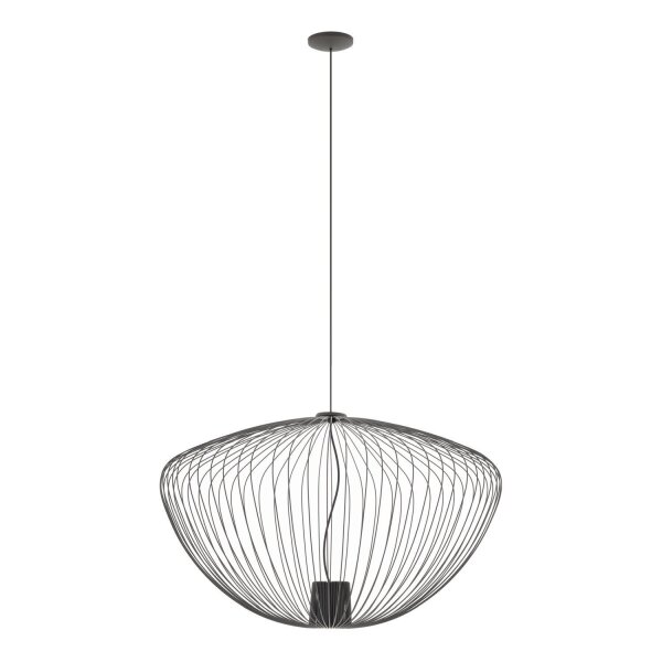 Suspension décorative en métal Umbra Gris GU10 L:70 cm