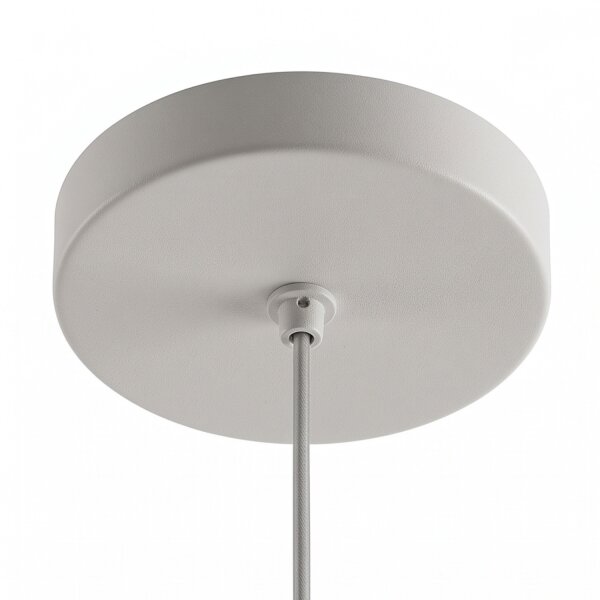 Lampe à suspendre décorative en métal L:54,5 cm GU10 gris soie
