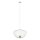 Lampe à suspendre décorative en métal L:54,5 cm GU10 gris soie