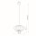 Lampe à suspendre décorative en métal L:54,5 cm GU10 Umbra Gris