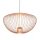 Fil de fer Lampe à suspendre Métal Terracotta L:54,5 cm GU10