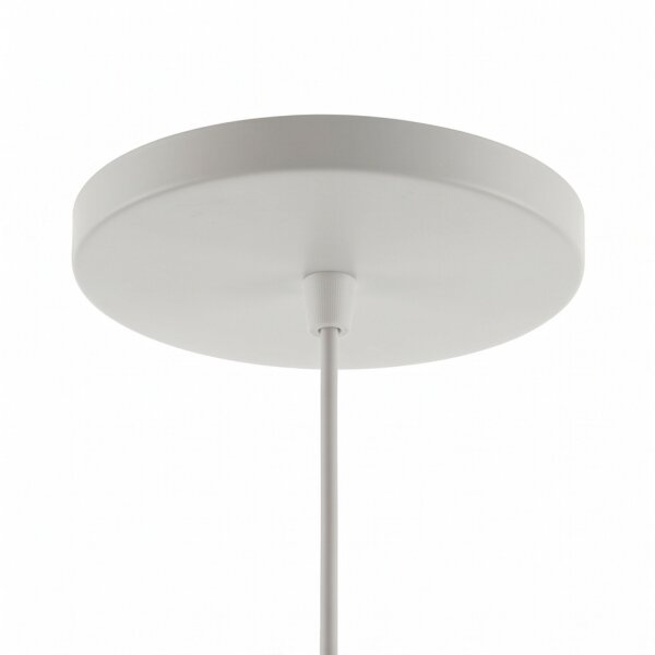 Fil de fer Suspension métal gris soie L:27 cm GU10